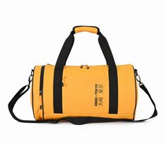 OT-Metro Gym Barrel Bag, Yellow.